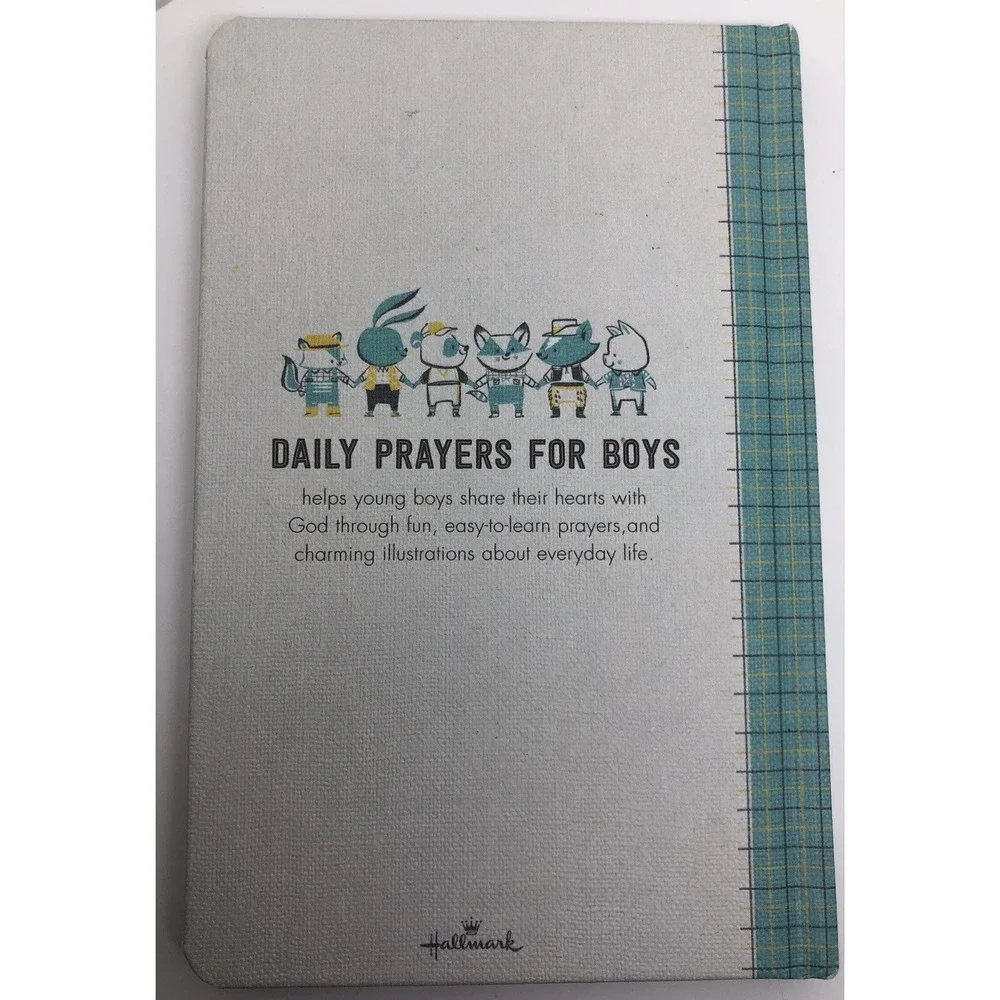 New Hallmark Prayer Journal For Boys First Communion, Baptism, Confirmation Grad